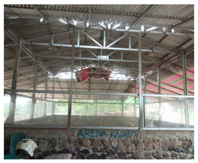 Potret lokasi itu ternyata kosong tanpa ada kegiatan, (foto istimewa)